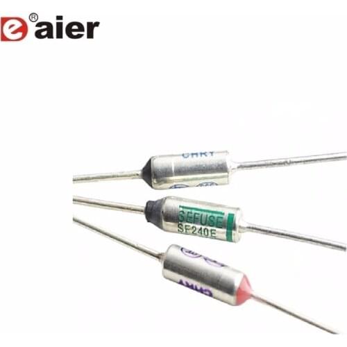 10Pcs Mini Electrical Heater Fuse Thermal Fuses 250V 10A Circuit Control Temperature Cut Off 120/240 Degree 15A 240 Degree