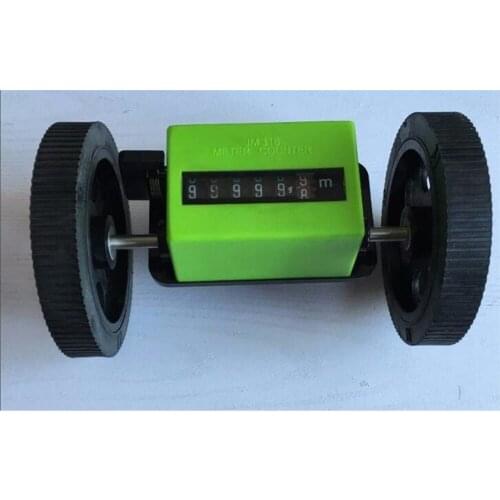 JM316 6-Digit Resetable Mechanical Meter Counter Length Counter Rolling Wheel Decoder