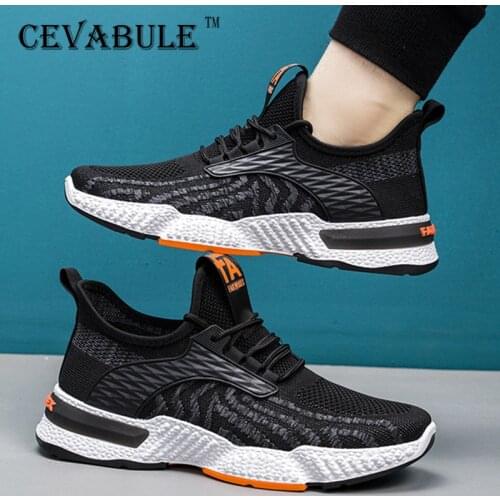 Cevabule Mens Breathable Sneakers