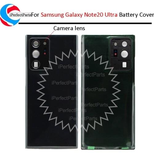 For Samsung Galaxy Note 20 Ultra Back Case Battery Cover Housing Cover for Samsung Note20 Ultra Door Rear Case with camera lens
