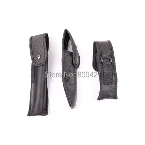 150pcs/lot Torch Soft Nylon Pouch Holster w/ button Closure Flashlight 28cm for X8 large flashlight with length 16-25cm