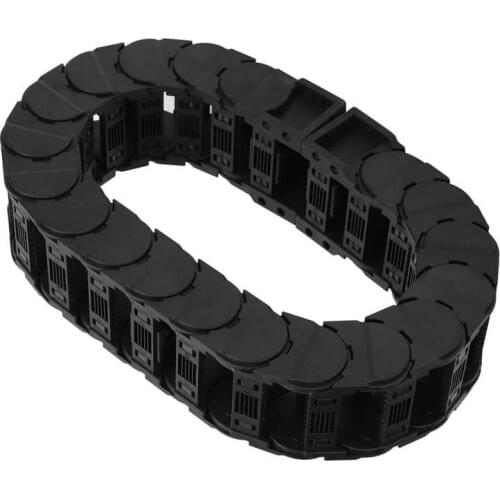 Cable Drag Chain Low Noise Series Nylon Wire Carrier Detachable Assembly 0.7 Meter