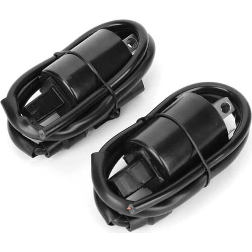 Motorcycle Ignition Coil 2Pcs Ignition Shorter & Longer Coils Fit for Yamaha Virago 700 XV700 1984-1987 Car Ignition Coil
