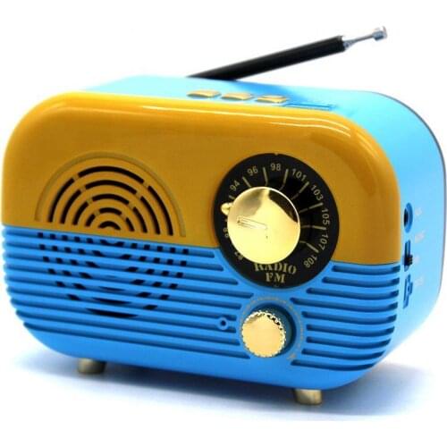 Meier M-206BT Mini Color FM Radio