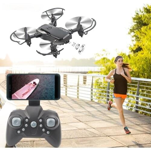 Mini Drone With RC Quadrocopter With Camera HD Quad-Counter With High Hold RC Helicopter With Headless Mode Kids Toys