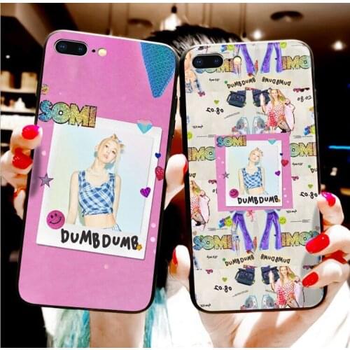 SoMi new song DUMB DUMB phone Case For iPhone 11 12 Pro XS MAX XR X 7 8 6Plus SE 2021 Soft Silicone Phone Cover