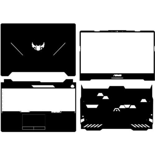 KH Laptop Sticker Skin Decals Cover Protector Guard for ASUS FX506L