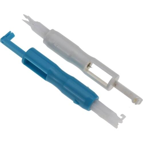 New 1Pcs Needle Threader Insertion Tool Applicator For Sewing Machine Sew Thread
