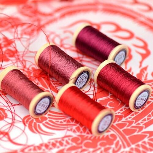 Braided Wire Hand-woven embroidery thread polyamide fibre line Roll Of 0.3mm Tassels Line 50M High strength 3 Strands Thread r
