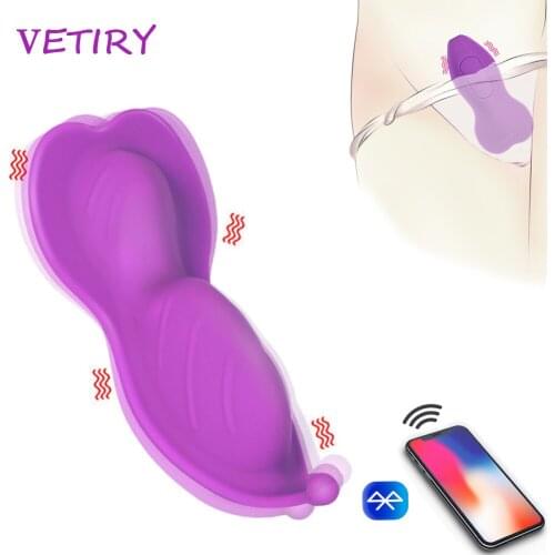 Portable Panty Vibrator 10 Modes Invisible Vibrating Egg Sex Toys for Woman APP Bluetooth Wireless Control Clitoral Stimulator