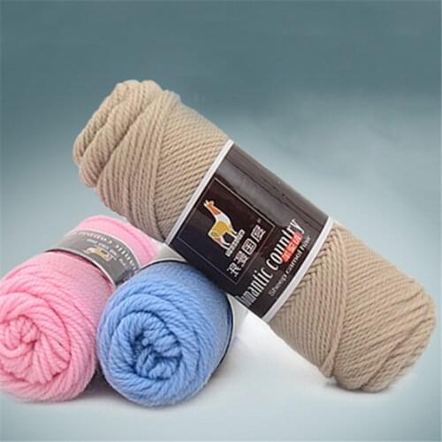 Warm Yarn Alpaca Wool 100g Scarves Handcraft Knitting Gloves Hand-knitted Hook Needle Work Wool Yarn for Hand Knitting Thread