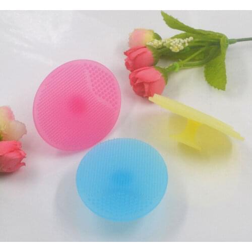 Magic Silicone Oval Blackhead Remover Facial Brush Baby Head Washing Skin Care Beauty Cleansing Pad