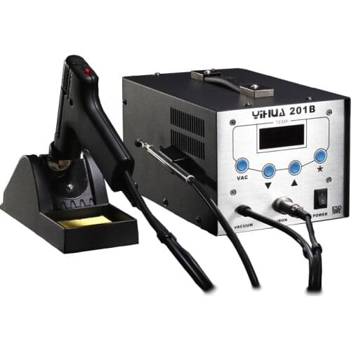YIHUA 201B High Frequency Electric Sn Absorbing Welding Platform Antistatic Automatic Sn Absorber Sn Absorbing Gun Tin Removal