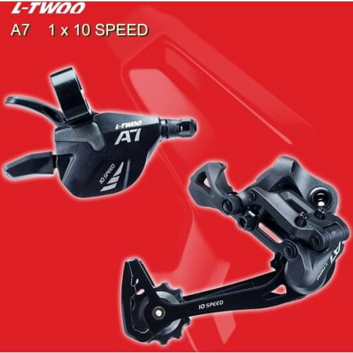 L-TWOO A7 1X10 Speed Shifter Rear Derailleur Groupset 10S System Stand By Max 50T Cassette For MTB Bike Bicycle Transmission