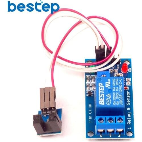 DC 12V 1 Channel Relay Module Groove Type Optical Coupler Trigger Speed Sensor Relay Module