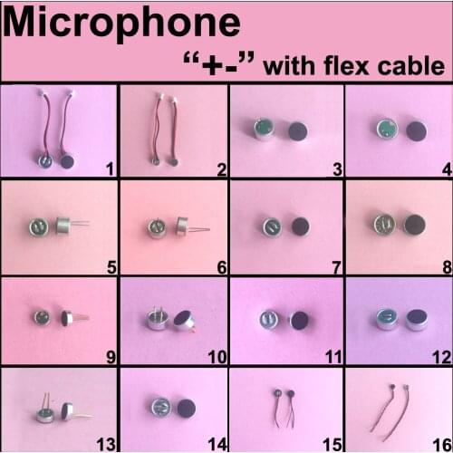 1pc Mic Microphone Inner Receiver Repair Part For Most Compatible Universal used