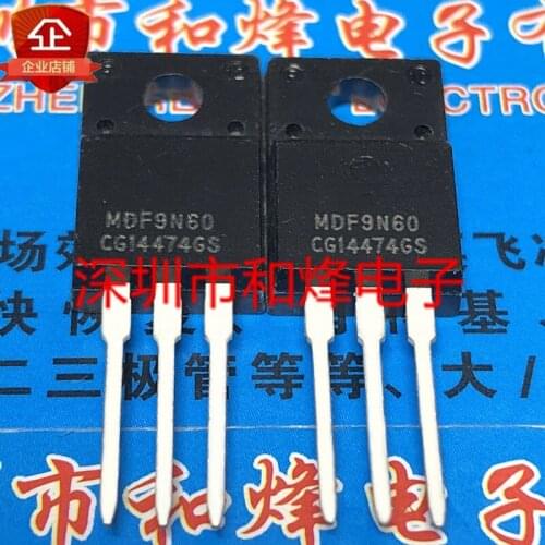 10PCS MDF9N60 TO-220F