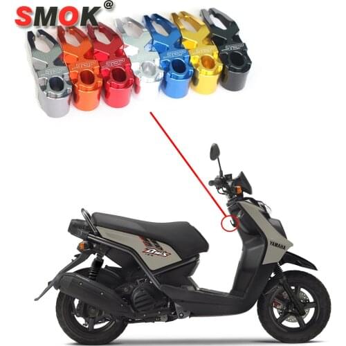 SMOK Motorcycle Accessories Modified Scooter CNC Aluminum Alloy Helmet Hook For Yamaha Cygnus 125 Smax155