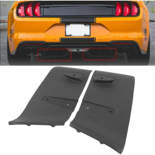 Auto Car Rear Bumper Diffuser Valance Accessory Fit for Ford Mustang GT 2018 2019 2020 ABS Car Accessory