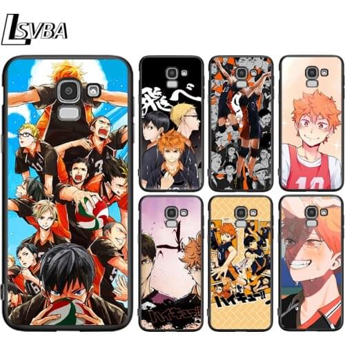 Hot Anime Haikyuu Volleyball Boy For Samsung Galaxy J8 J7 Duo J6 J5 Prime J4 Plus J3 J2 Core 2018 2017 2016 Phone Case