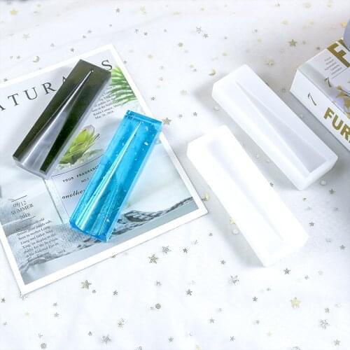 Crystal gutta percha cross border Amazon hot DIY cigarette maker silicone mold mirror pendant accessories creativity