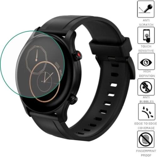 5pcs Soft TPU Clear Protective Film Smartwatch Guard For Xiaomi Youpin Haylou RS3 LS04 Watch Screen Protector Cover Protection