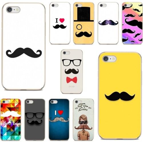 Moustache-beard-ustache-mustache Soft Cases Covers For Xiaomi Redmi 2 S2 3 3S 4 4A 5 5A 5 6 6A 7A 9 9T 9C 9A Pro Pocophone F1
