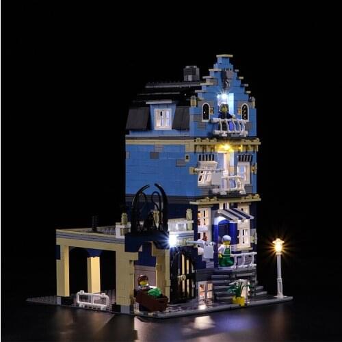 Led Light Set For 10190 Factory City Street European Market Compatible With Model 15007 (Only LED Light, No Block Kit)