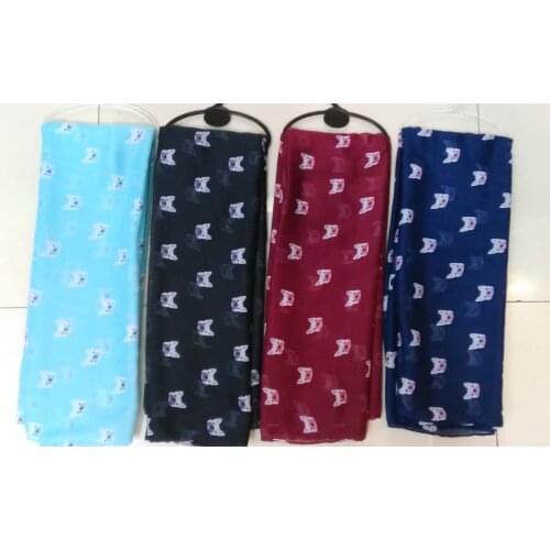 2016 Newest Small Cute Pug Print Scarves Wrap Bulldog Pattern Women Scarf Animal Shawl Wrap 10pcs/LOT Free Shipping