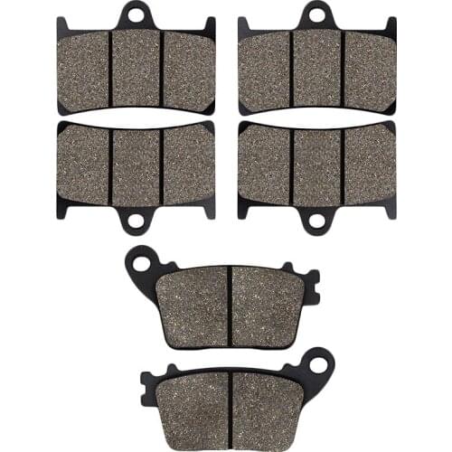 Cyleto Motorcycle Parts Front and Rear Brake Pads for Yamaha YZFR1 YZF R1 2015 2016 2017 2018 2019 2020 YZFR6 YZF R6 2017 2018
