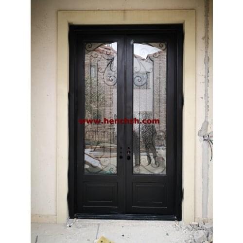 Hench top brand steel iron front doors