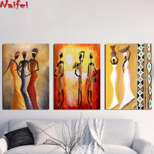 Full Square/Round Diamond Painting African Woman Rhinestones 5d Embroidery Handmade Home Decor Cross Stitch Diamond Art Diy Gift