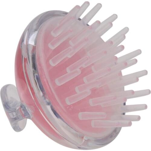 Head Body Massager Silicone Brush Shampoo Scalp Massage Brush Hair Washing Comb Shower Brush Bath Spa Slimming Hair Care Tools