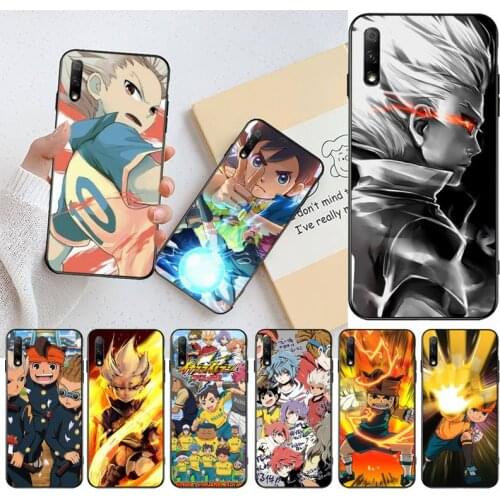 CUTEWANAN Inazuma Eleven Ares no Tenbin anime Silicone Black Phone Case for Huawei Honor 30 20 10 9 8 8x 8c v30 Lite view pro