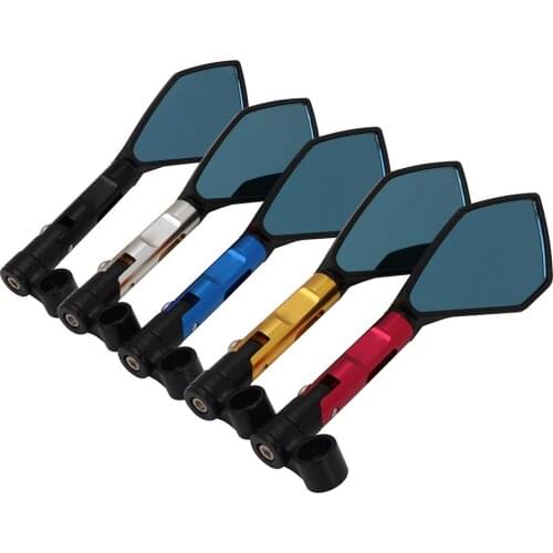 CNC Universal Mirrors Motorcycles Rearviews Side Mirror For KTM Honda Yamaha Kawasaki Suzuki Ducati Dirt Pit Racing Bike