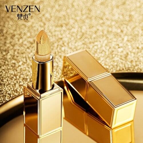 24k Gold Foil Lip Balm Moisturizing Chapstick Hydrating Fade Lip Lines Anti-Dry Chapped Lip Cream Lip Care Lip Mask