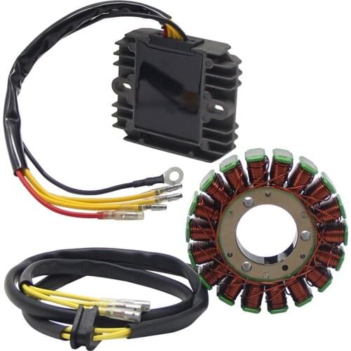 Motorcycle Voltage Regulator Rectifier+Magneto Stator Coil For GS450T GS500E GS550E GS550L GS550M GS550T GS650E GS650G GS750E