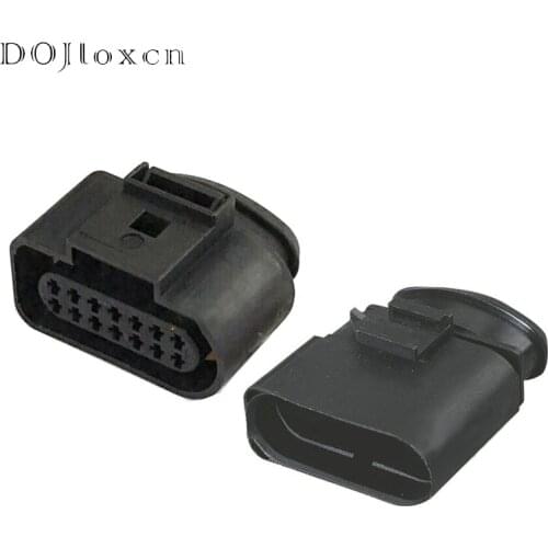 1/5/10/20/50 Sets 14 Pin 1.5MM Electrical Plug For VW Lavida Tiguan Polo Sagitar Transmission Waterproof Male Female Connector