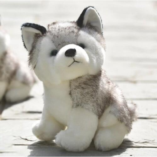 1PC Cute Husky Puppy Dog Soft Plush Doll Sleeping Toy Kids Gift Home Decoration Accessories for Girls Boys Children Gifts