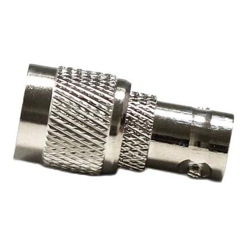 1PC NEW TNC Male Plug to BNC Female Jack RF Coax Adapter convertor Straight Nickelplated wholesale