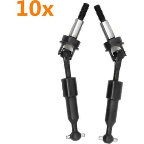 10Pc Hsp 94103 94123 Spare Parts Steel Adjustable Length Shaft Universal Drive 75Mm-85Mm 102015 RC Cars Remote Control Toy