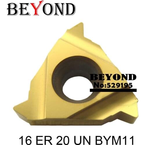 16 ER 20 UN BYM11,Indexable Tungsten Carbide Threading Lathe Inserts for Threaded Lathe Holder,thread turning tool holders