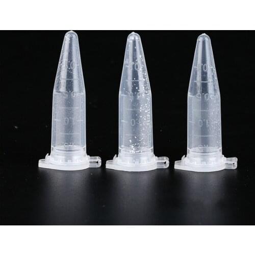 Anticoagulant Tube 1.5 ml Plastic Centrifuge Tube Containing EDTA-K2 EP Tube For Blood Analysis LEP Tube Vacuum Package 500 / PK