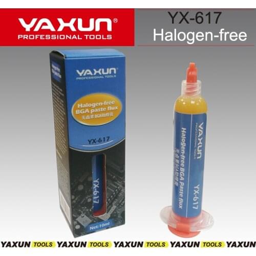 Fastest SHIPPING 2PCS YAXUN YX-617 flux BGA Flux Solder Ball Flux Paste Yaxun high quality Halogen-free soldering flux