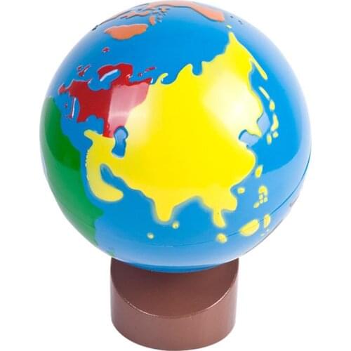 Children World Globe Durable Early Education Toy World Globe Decoration Color Globe For Stimulating Wisdom And Eye Protection