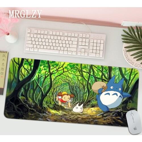 Totoro and Friends Gamer Speed Mice Retail Small Rubber Mousepad Free Shipping Large Mouse Pad Gamer Girl Gaming Accessories