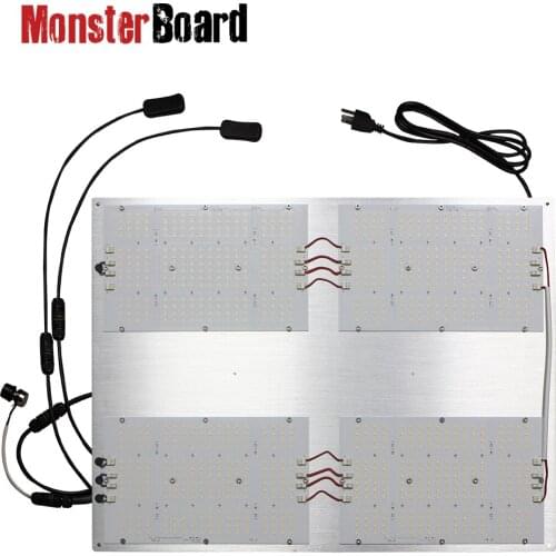 Вырастить свет комплект lm301h 480w monster board uv ir growbox quantum bar full spectrum