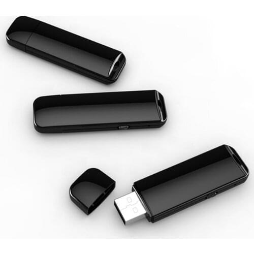 Small USB Flash Drive Voice Activated Recorder 32GB Mini Invisible Audio Sound Recording Device U Disk Dictaphone With Package