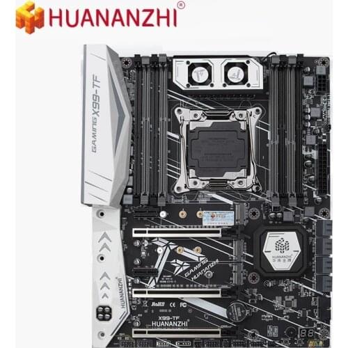 HUANANZHI X99-TF Motherboard For Intel XEON E5 LGA2011-3 All Series both DDR3 DDR4 RECC NON-ECC memory NVME USB3.0 ATX Server