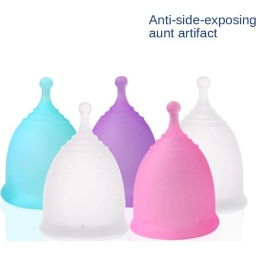 Menstrual Cup Medical Silicone Copa Menstrual De Silicona Medica Period Cups Reusable Feminine Hygiene Cup Foldable Silicone